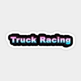 Truck Racing Sticker